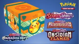 Opening Paldea Adventure Chest Pokemon TCG Cards