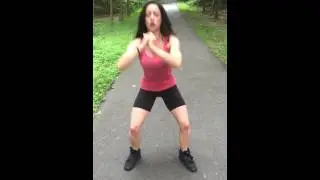 Squat Front kick (English version)