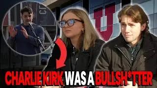 Liberal CRASHES OUT about Charlie Kirk and refuses to debate Kai Schwemmer