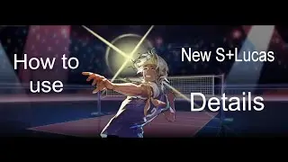 How To Use new character S+lucas in spike cross mobile game 