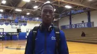 Oxford sophomore Jarkel Joiner at Bishop O'Connell