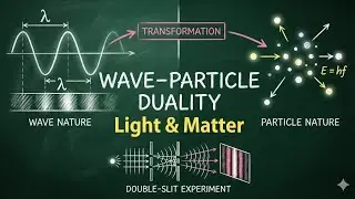 Wave particle duality || Double slit experiment 