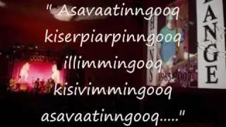 Hans lange -kammalaassuaq with text