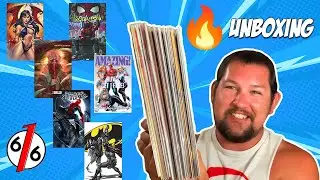 MASSIVE Comic Unboxing | Comic Book Haul | Exclusive Comics | $500 Comic Unboxing | The616comics