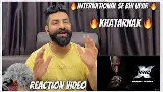 Reaction On FAST X | OFFICAL TRAILER | ( UNIVERSAL STUDIOS ) - HD HINDI #rishisworld