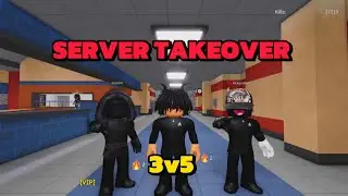 I TOOK OVER AN ENTIRE SERVER IN ( ROBLOX FING IN A SCHOOL )