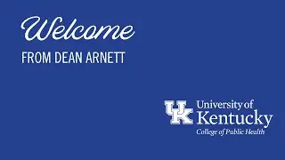 Dean Arnett welcomes new students for the Fall 2020 semester.