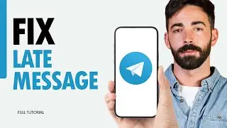 How To Fix Late Message On Telegram App 2024