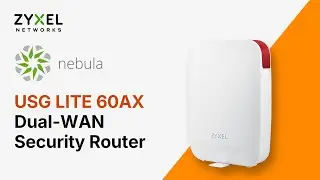 USG LITE 60AX Dual-WAN Security Router | Nebula
