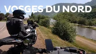 Deux amis, deux motos et du soleil direction les Vosges du Nord | MT07 S1000XR 🏍💨🏔 - Em0tik Motarde