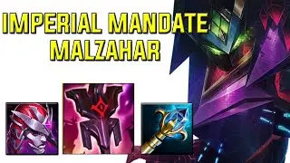 IS THIS ITEM ACTUALLY GOOD ON MALZAHAR?! || IMPERIAL MANDATE MALZAHAR [LeagueOfLegends][PreS11]