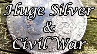 Metal Detecting 2016 Huge Silver and Civil War Loveliness