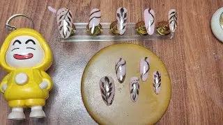 Press-On Full Nailart tutorial,Salon Look at Home💖Press-On Nails Step by Step Tutorial for Beginners
