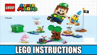 LEGO Instructions - Super Mario - 71440 - Adventures with Interactive LEGO Luigi - Starter Course
