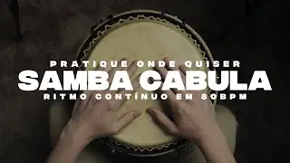 RITMOS DE UMBANDA | TOQUE SAMBA CABULA (80BPM) | PRATIQUE EM CASA #umbanda #curimba #sambacabula