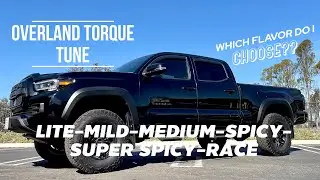 Какая &laquo;вкусовая гамма&raquo; тюнинга Tacoma Overland Torque Tune самая лучшая?