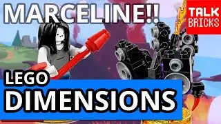 LEGO Dimensions Marceline The Vampire Queen Fun Pack Review! Adventure Time! Set 71285