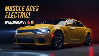 2026 Dodge Charger Daytona EV Review |American Muscle Goes Electric ⚡#americancars #automobile #car