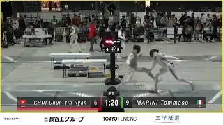 Tokoname World Cup 2023 SMF - L8 - Ryan Choi HKG v Tommaso Marini ITA
