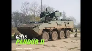 BEAUTIFUL GDELS' PANDUR II 8x8 ARMORED PERSONNEL VEHICLE WITH ELBIT SYSTEM TECHNOLOGY