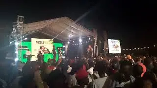 Echampion performing at mkisii fest 