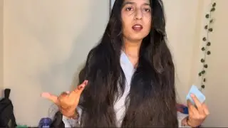 अपने बालों का किया बुरा हाल 🥲 कभी ट्राई ना करे यह हैक ❌❌ #longhair #longhairgirl #minivlog #hair 