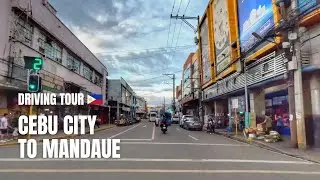 🇵🇭 [4K] Rush Hour City Drive | D. Jakosalem St. | Mango Ave. | Juan Luna Ave | Driving Tour