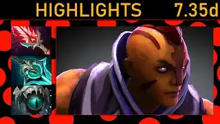 💰 Miracle Anti-Mage 900+ GPM! Carry Highlights 7.35d - Dota 2 Top MMR