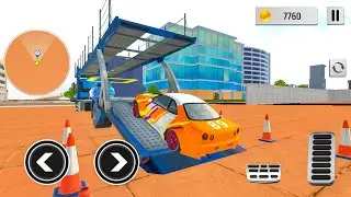 US Car Transporter Truck 3D - Cargo Airplane and Ship Simulator - Gameplay Android