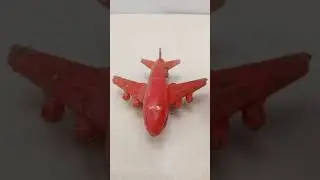 cleaning dirtiest toy plane ✈✈✔