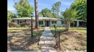 Mid-Century Modern Home For Sale in Florida Park Gainesville, FL 32605