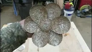 how to make metal flowers