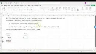 Chapter 4 Problem 28 CFIN7 Excel
