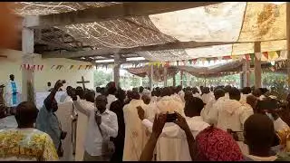 obseques Père Michel MENKAMLA à Tchatibali.