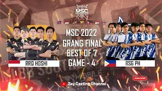 [Game - 4] RRQ Hoshi vs RSG PH MSC 2022 Grand Final
