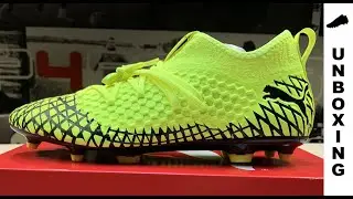 PUMA Future 4.3 Netfit FG/AG Rush - Yellow Alert/PUMA Black