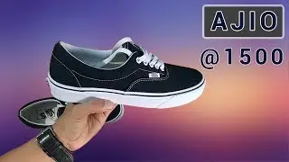 VANS ERA BLACK UNBOXING