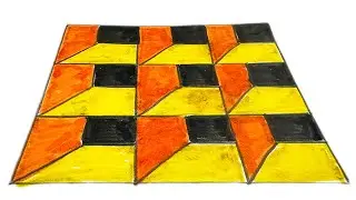 Easy  drawing 3d optical illusion...Easy Drawing Trick | Creative Drawing ldea....