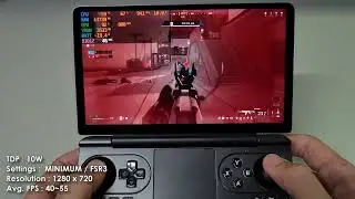 GPD WIN MINI (Ryzen 8840U) Game test - Call of Duty: Warzone