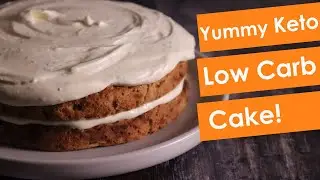 Keto Cake - Courgette and Lime - Keto and Low carb recipe - Gluten free too!