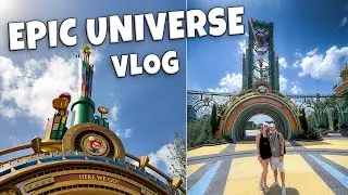 Второй день Epic Universe и прощание с Rip Ride Rockit