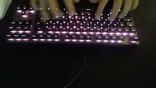 Modded Tecware Phantom 87 Sound Test | Decent Prebuilt? | Akko CS rose reds |
