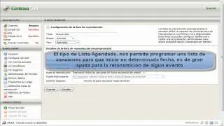 Crear listas de reproduccion CentovaCast