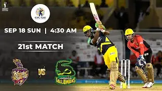 Trinbago Knight Riders vs Jamaica Tallawahs Match 21 ANALYSIS | TKR vs JAM Dream 11 Prediction | CPL