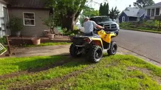 Can am outlander with 27