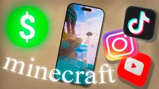 Геймплей Minecraft Без Авторских Прав (Вертикально)