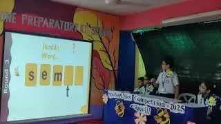 Spelling Bee Competition 2025, Class: III (Sector 7)