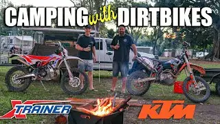Dirtbike Camping Weekend | 2022 Xtrainer 300 | 2010 KTM 530 | Explore