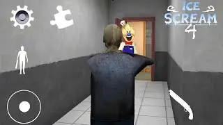 Играем за ДЕДУШКУ-СТРЕЛКА в Ice Scream 4 | Меню модов
