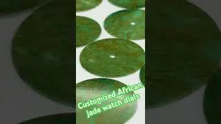 Watch Dials Made With African Jade